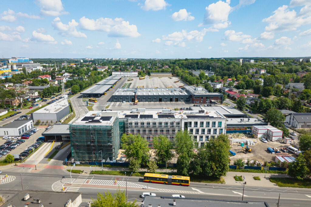 Trwa realizacja inwestycji na potrzeby MPK – Łódź.